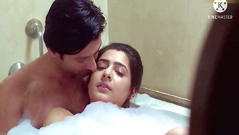 Big-assed brunette babe is getting fucked in the ass