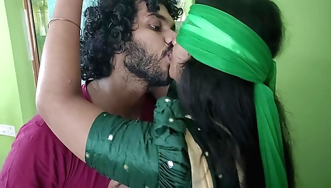 Indian teen with big breasts gets nailed by a vedic sex party