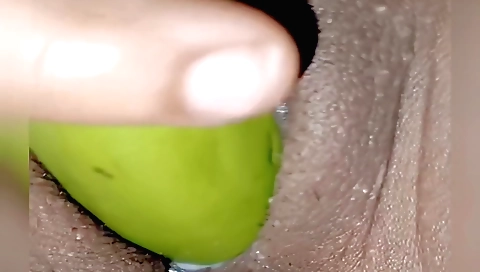 Busty desi amateur girl fucks herself in ass and pussy