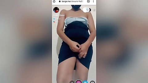 Hot and sexy jaanu shona shows her big tits and pussy