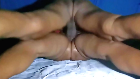 I fucked her pussy hard with a big boner in my big amateur porn