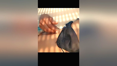 amateur solo female porn video with a hot brunette girl