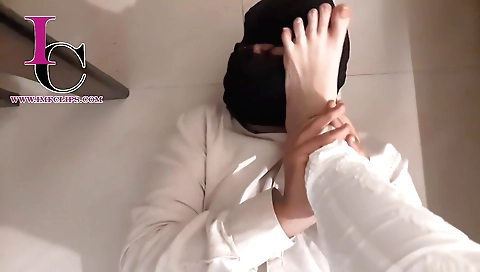 Kinky Indian brunette seduced by the dude and fucked