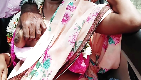 Indian chick with big ass and a nice mouth has sex with driver