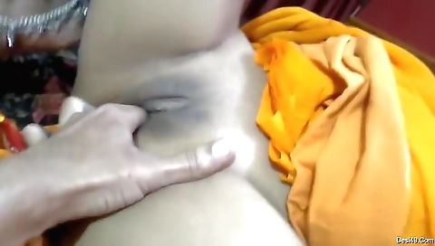 My wife's pussy gets fingered in this erotic video