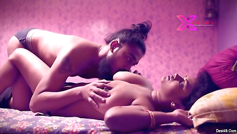 A brunette babe is getting a great ride from a big black dick