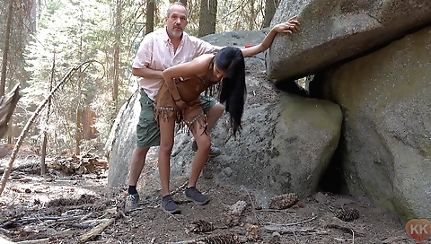 Indian slut 18+ rides on a dude and gets fucked in her hardcore love