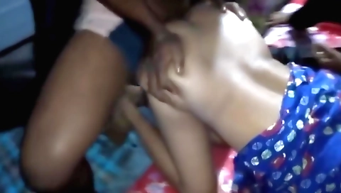 Indian friends share foursome threesome with one another