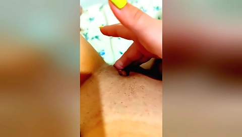 Indian hairy pussy masturbation vid with cum discharge